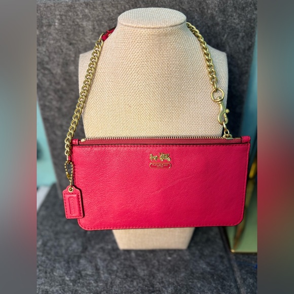 Coach Handbags - Coach Madison Slim Leather Wristlet